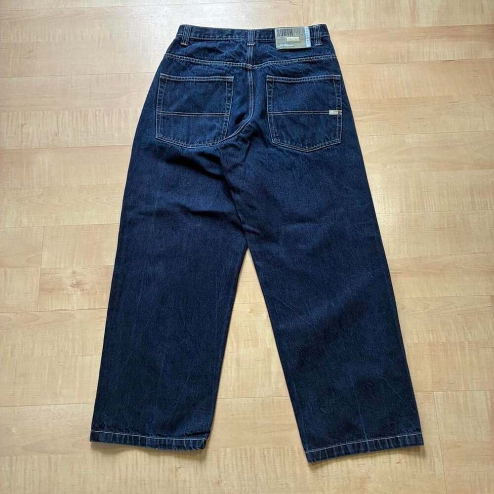 Southpole Baggy Jeans Size 32 Dark Wash Indigo Y2K Wide Leg Skate